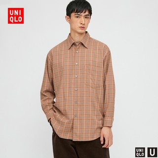 UNIQLO 优衣库 U系列 431386 男士格子衬衫