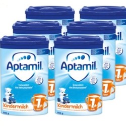 Aptamil 爱他美 婴幼儿配方奶粉 1+段 800g 6盒