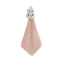 DAPU 大朴 兔耳朵擦手毛巾 30*30cm 粉色