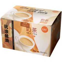 凯瑞玛奶茶粉阿萨姆三合一速溶原味港式奶茶20袋*22g/袋装饮品 40条原味