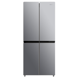 KONKA 康佳 BCD-307WEGY4S 变频十字对开门冰箱 银色 307L