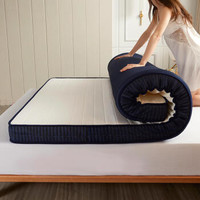 移动端、移动专享：璞语 乳胶软垫记忆棉床垫 90*200*6cm