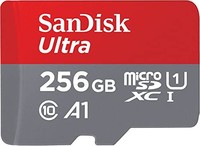 中亚prime会员：SanDisk 闪迪 Ultra 256 GB microSDXC 存储卡 + SD 适配器 A1 应用程序性能 高达 120 MB / 秒 10 U1