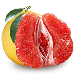 精选三红蜜柚 红心柚子 2粒装 净重约5-6斤 新生鲜水果