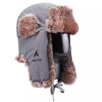 Arctos 极星 AEAD23687 兔皮毛雷锋保暖帽