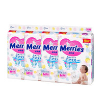 花王（Merries）妙而舒婴儿纸尿裤 M 64片*4包/箱