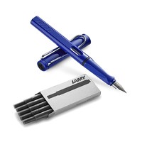 LAMY 凌美 狩猎者系列 钢笔+黑色墨水胆 蓝色 F尖