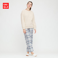 优衣库 女装 摇粒绒套装(长袖)(家居服 睡衣) 432627 UNIQLO