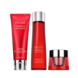 1日10点:ESTEE LAUDER 雅诗兰黛 红石榴三件套 (洁面乳125ml+能量水滋润型200ml+晚霜50ml)
