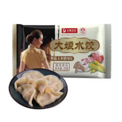 吴大娘 大娘水饺 鲜菇玉米猪肉水饺 720g(蒸饺 饺子 煎饺 锅贴 早餐食材 火锅食材) *10件