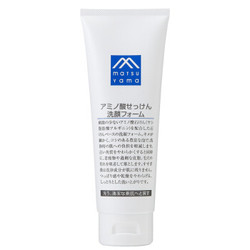 松山油脂 M-mark 氨基酸保湿洗面奶 120g 温和滋养补水 日本原装进口（品牌授权） 进口超市 *3件