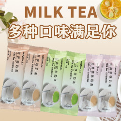 HOUPIN速溶 阿萨姆经典原味抹茶袋装奶茶20袋