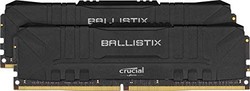 Crucial 英睿达 Ballistix BL2K8G32C16U4B 3200 MHz，DDR4，DRAM，16GB（8GB x2），CL16，黑色