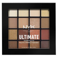 超值黑五、中亚Prime会员：NYX 终极焕彩 16色眼影盘 Warm Neutrals