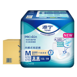 TENA 添宁 ProSkin 干爽易穿成人拉拉裤 M号 60片