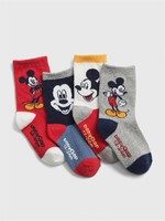 幼儿|Gap x Disney迪士尼系列 短针织中筒袜（四双装）