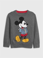 幼儿|Gap x Disney迪士尼系列 织纹圆领套头针织衫