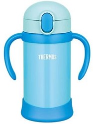 THERMOS 膳魔师 保温杯 儿童吸管杯 FHV-350 适合9个月及以上 蓝色 *3件