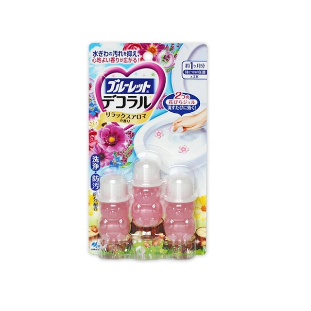 KOBAYASHI 小林制药 小熊花瓣洁厕凝胶 自然花香