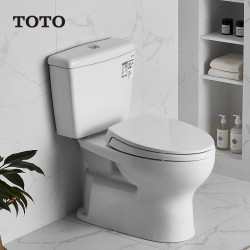 TOTO C300E1B/S300DEB 虹吸式智洁釉面抽水马桶 305mm
