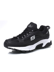 SKECHERS斯凯奇男鞋休闲鞋Stamina绑带运动鞋666028 蓝色 39.5码