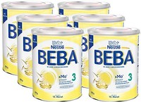 雀巢 BEBA 婴儿奶粉 3段(适用于10月以上婴儿)，6罐装(6 x 800g)