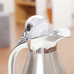 美厨保温壶家用水壶大容量便携小小型304真空不锈钢热水壶保暖瓶