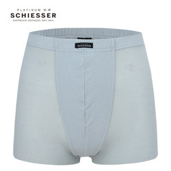 SCHIESSER Platinum舒雅男士内裤男莫代尔平角内裤95/13625T 灰色7902 XL *2件