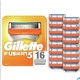 超值黑五、中亚Prime会员：Gillette 吉列 Fusion5 锋隐 男士剃须5层刀片 16件装