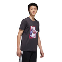 adidas NEO m Wzry Ip Tee 男士运动T恤 FR7991 黑色 XXL