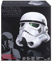 Star Wars 黑色系列帝国风暴兵电子语音转换器头盔，均码