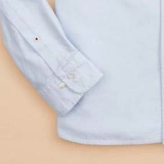 Brooks Brothers 布克兄弟 Red Fleece系列男士纯棉牛津条纹长袖衬衫 Blus S