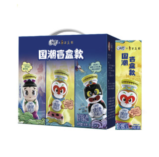 yili 伊利 QQ星×上美影联名 膳食纤维酸奶饮品 盲盒款 180ml*12瓶