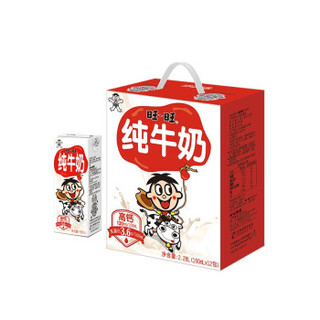 Want Want 旺旺 旺仔纯牛奶 190ml*12瓶+旺仔牛奶职业罐 245ml*4罐