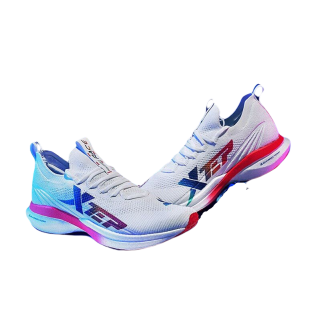 商品xtep 特步 騛速160x 男士跑鞋 980319110682 白红 42