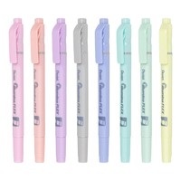 Pentel 派通 SLW11P 学生办公用双头荧光笔2支装