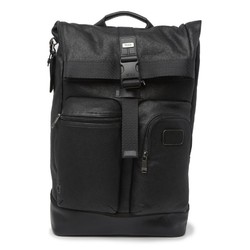  TUMI 途明 Cypress Roll Top Leather 男士双肩包