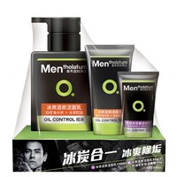 百亿补贴：Mentholatum 曼秀雷敦 男士冰爽活炭洁面乳 150ml*2支（赠洁面50g*2+保湿啫喱10g*2）