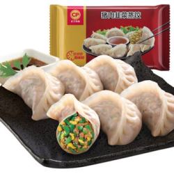 CP 正大食品 猪肉韭菜蒸饺 690g 30个装 *6件 +凑单品