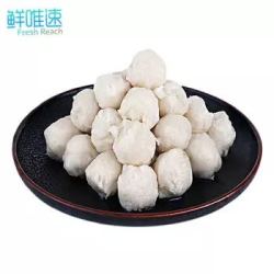 鲜唯速 手打深海墨鱼丸 200g *3件
