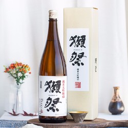 獭祭45日本清酒米酒1.8L 日本原装进口洋酒纯米大吟酿50升级版礼盒装