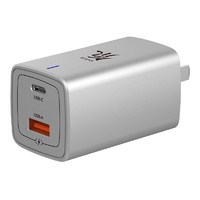 努比亚（nubia）氘锋 GaN氮化镓45W充电器 PD快充双口充电头 适用于Switch/iphone/华为/小米手机