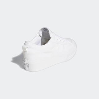 adidas Originals NIZZA PLATFORM W 女士休闲运动鞋 FV5322 白色 36