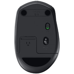 logitech 罗技 M585 2.4G蓝牙  双模无线鼠标 1000DPI 石墨黑