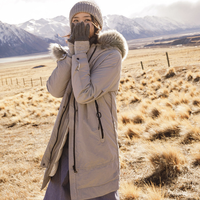 INMAN 茵曼 188AL4121166 长款羽绒服