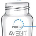 AVENT 新安怡 经典系列 SCF645/17 宽口径玻璃奶瓶 125ml