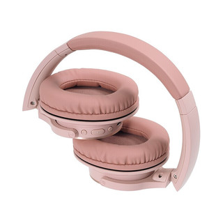 audio-technica 铁三角 ATH-SR30BT 耳罩式头戴式蓝牙耳机 粉色