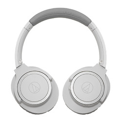 audio-technica 铁三角 ATH-SR30BT 耳罩式头戴式蓝牙耳机 灰色
