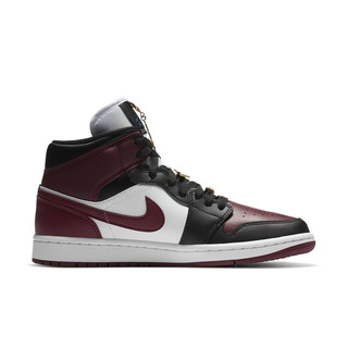 AIR JORDAN 正代系列 Air Jordan 1 MID SE 女子休闲运动鞋 CZ4385-016 黑白红 38.5