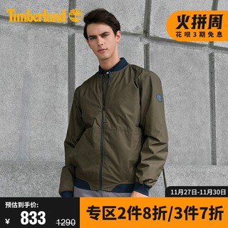 Timberland添柏岚男装20新款户外时尚飞行夹克|A29S9（XS、A29S9433/深宝石蓝）